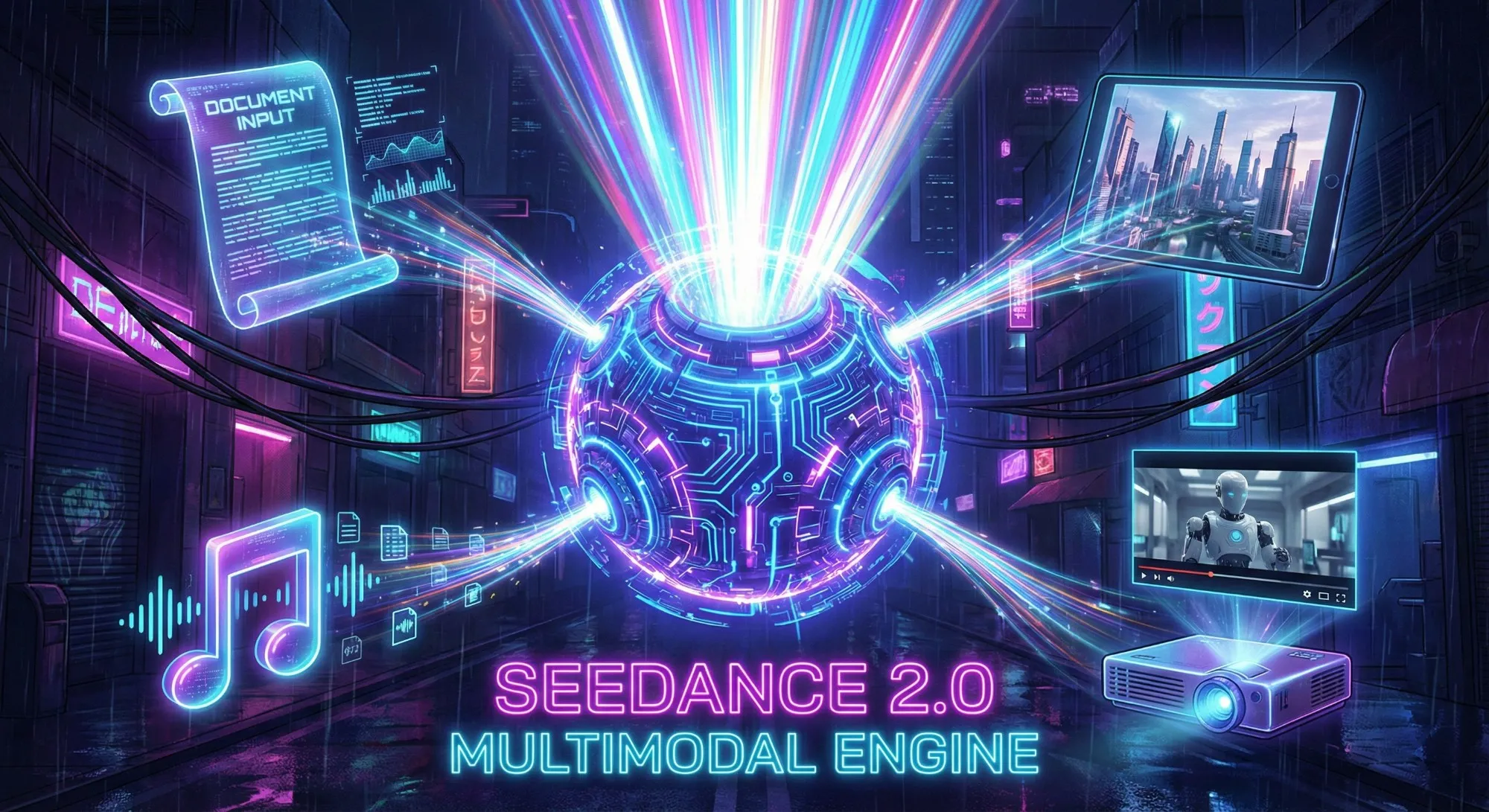 Seedance multimodale Eingaben